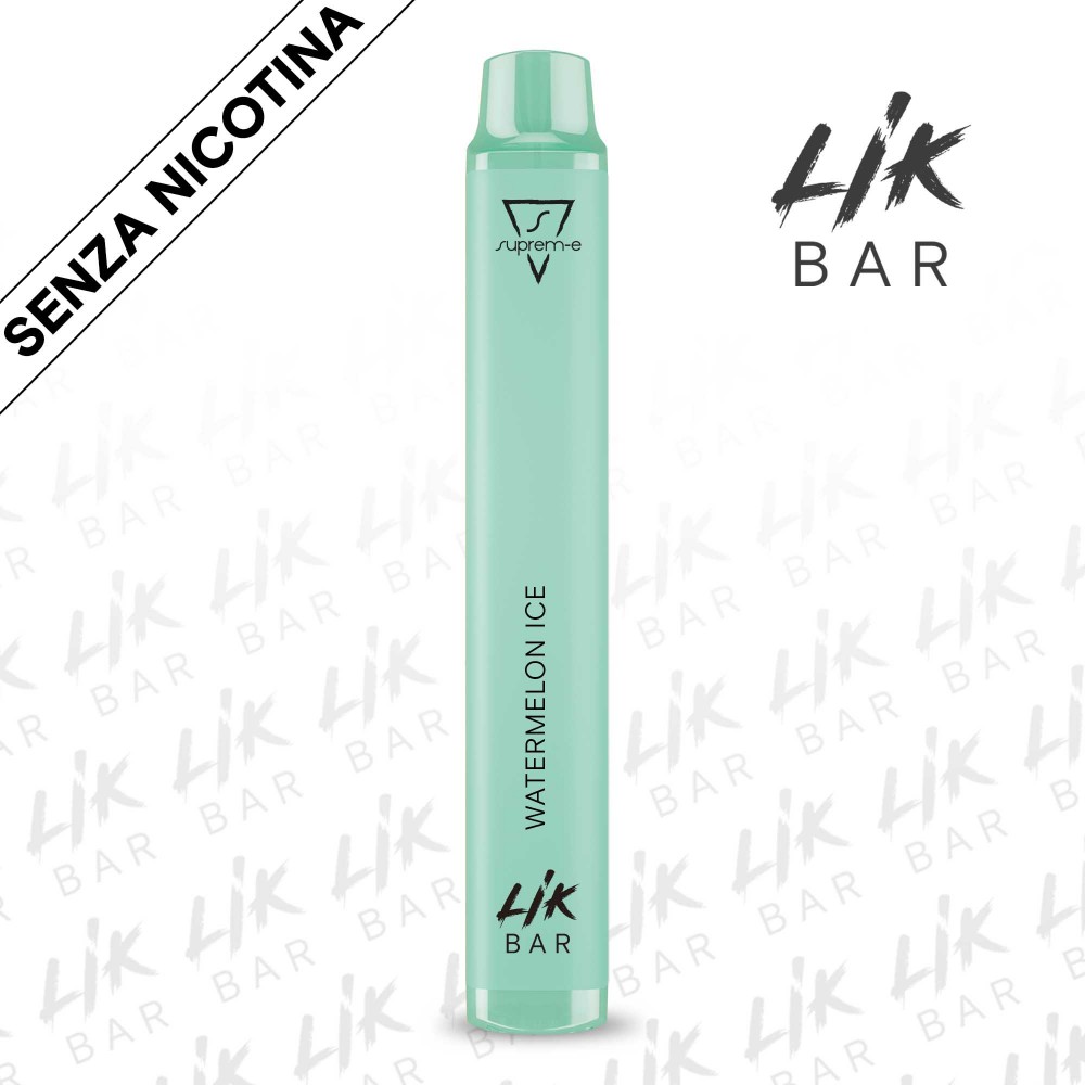 Watermelon Ice Sigaretta Elettronica Usa e Getta LIK BAR - Senza Nicotina by Suprem-e Watermelon Ice Sigaretta Elettronica Usa e Getta LIK BAR - Senza Nicotina by Suprem-e