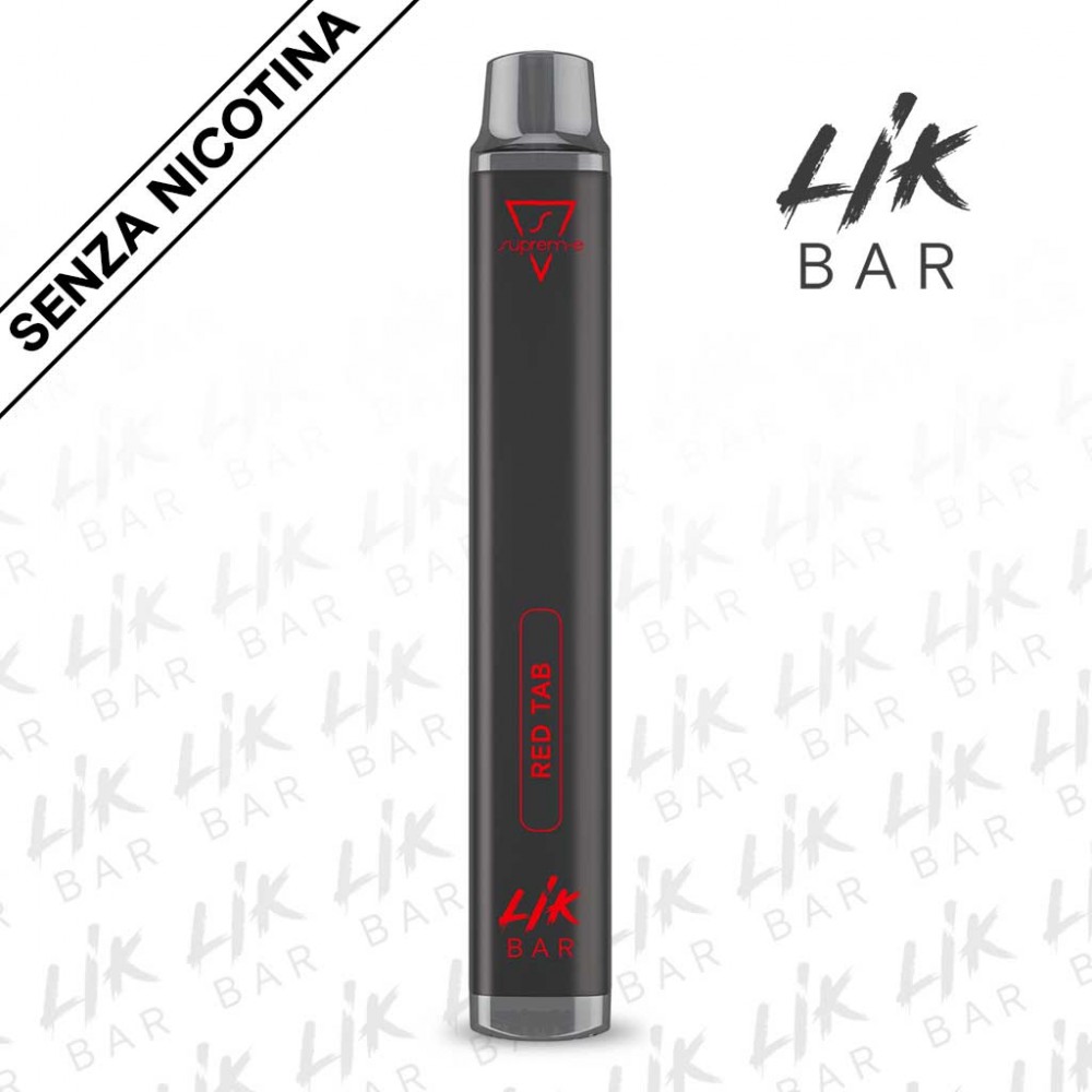 Sigaretta LIK BAR Usa e Getta Tabacco Red Tab