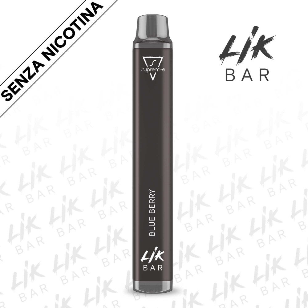 Blue Berry Sigaretta Elettronica Usa e Getta LIK BAR - Senza Nicotina by Suprem-e Blue Berry Sigaretta Elettronica Usa e Getta LIK BAR - Senza Nicotina by Suprem-e