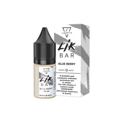 LIK BAR BLUEBERRY 10ml by Suprem-e Liquido per Sigaretta Elettronica