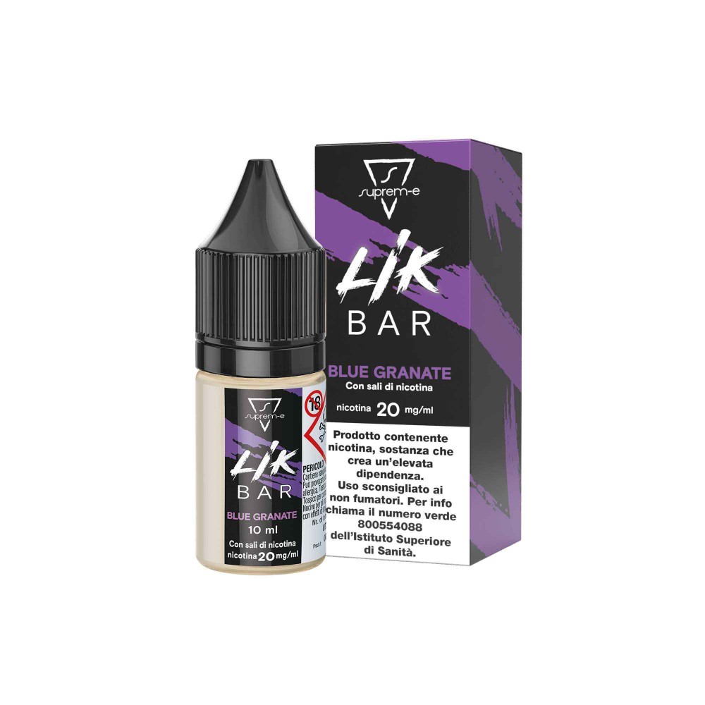 LIK BAR BLUE GRANATE 10ml by Suprem-e Liquido per Sigaretta Elettronica