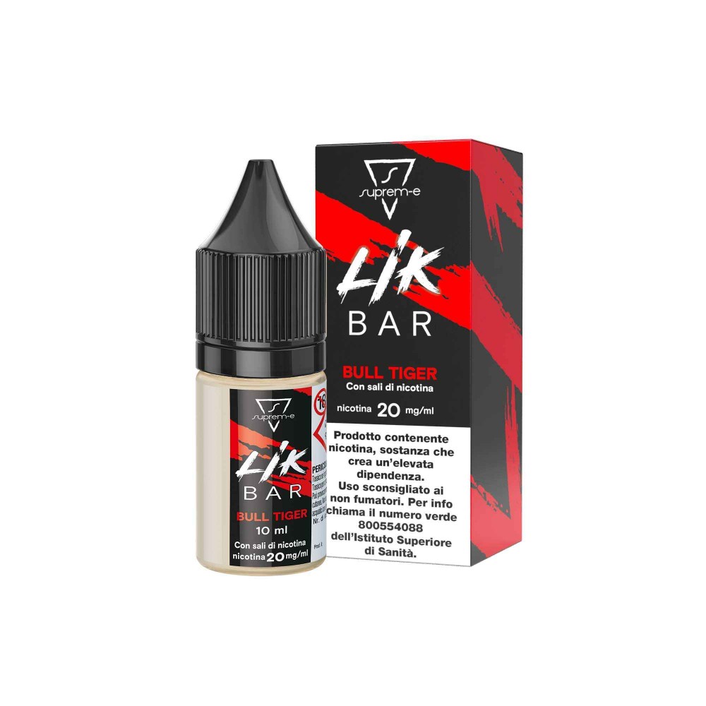 LIK BAR BULL TIGER 10ml by Suprem-e Liquido per Sigaretta Elettronica