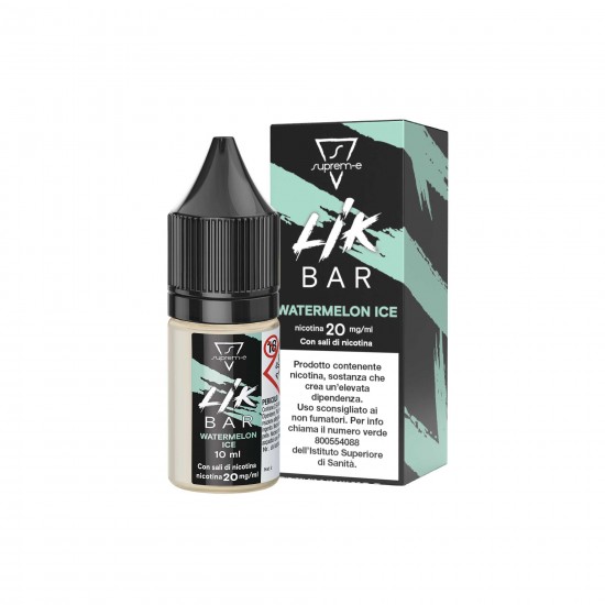 LIK BAR WATERMELON ICE 10ml Liquido per Sigaretta...