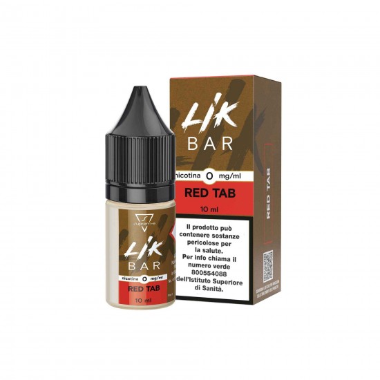 LIK BAR TABACCO - RED TAB 10ml by Suprem-e Liquido per Sigaretta Elettronica