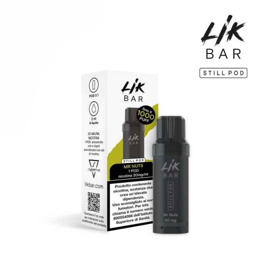 LIK BAR STILL POD - MR NUTS - Senza Nicotina