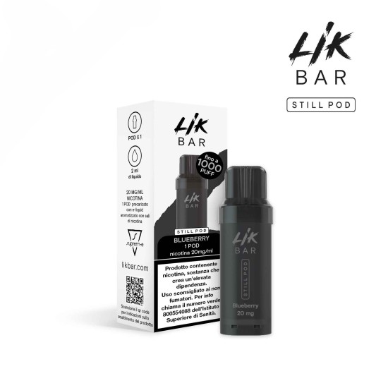 LIK BAR STILL POD - BLUEBERRY - Senza Nicotina
