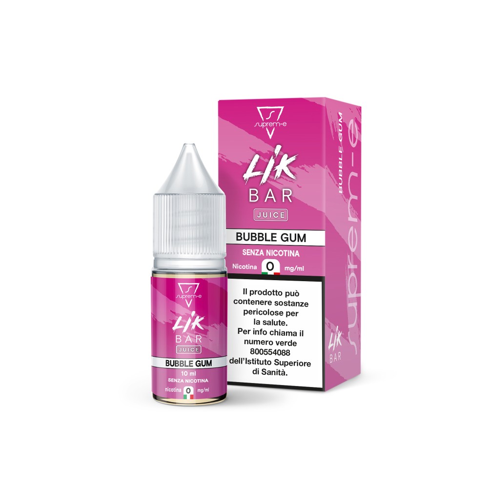 LIK BAR JUICE - BUBBLE GUM 10ml Liquido per Sigaretta Elettronica by Suprem-e