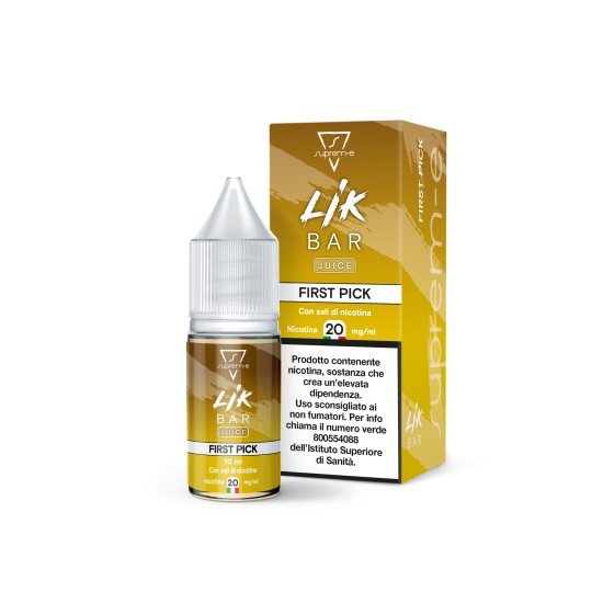 LIK BAR JUICE -  FIRST PICK 10ml Liquido per Sigaretta Elettronica by Suprem-e