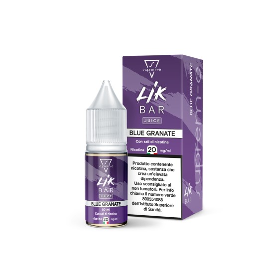 LIK BAR BLUEBERRY 10ml Liquido per Sigaretta Elettronica by Suprem-e