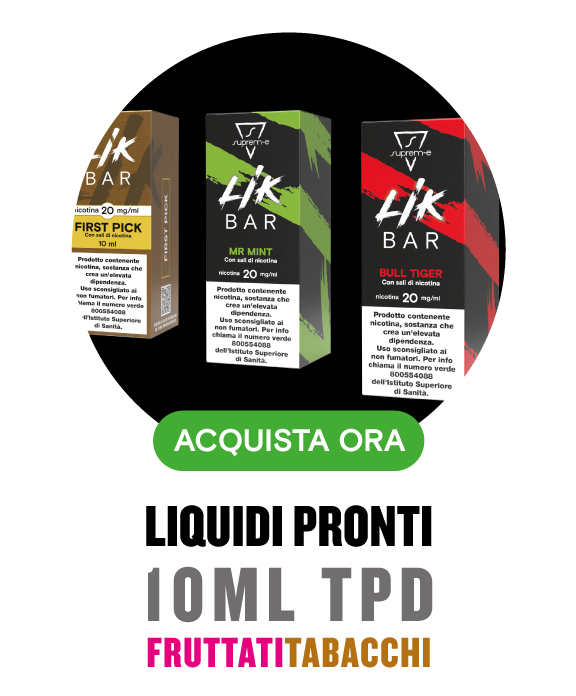 LIK BATR FLAVOR LIQUIDI PRIONTI 10 ML