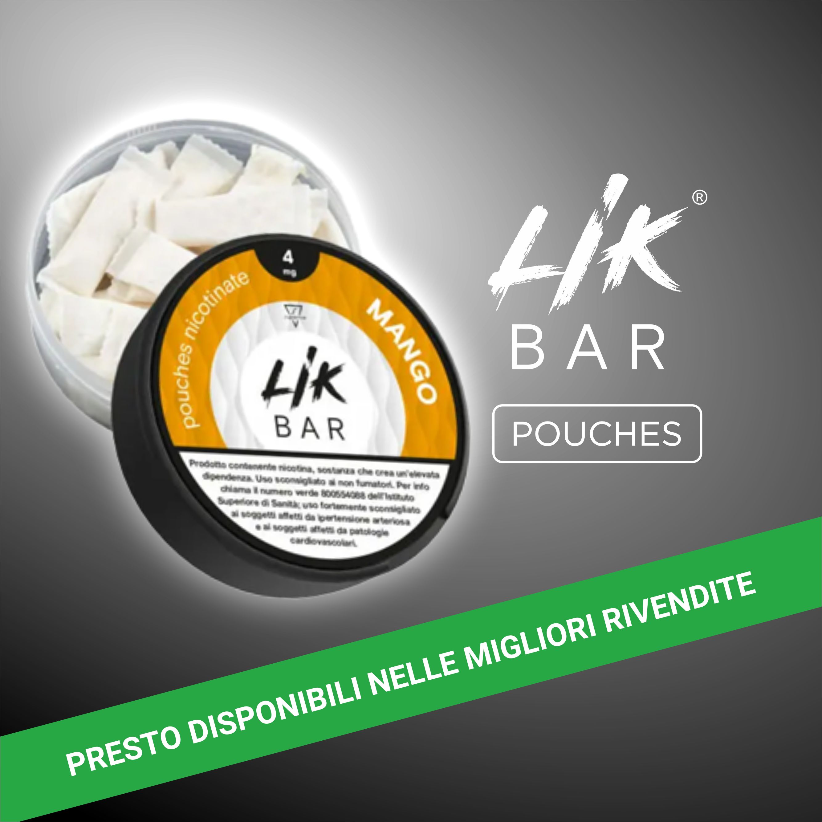 LIK BAR NICOTINE POUCHES SNUS